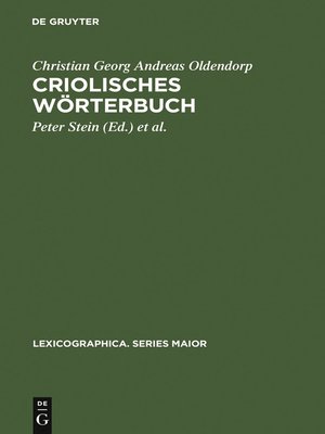 cover image of Criolisches Wörterbuch